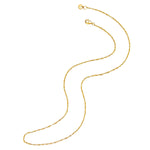 Kette Sterling Silber gelbgold