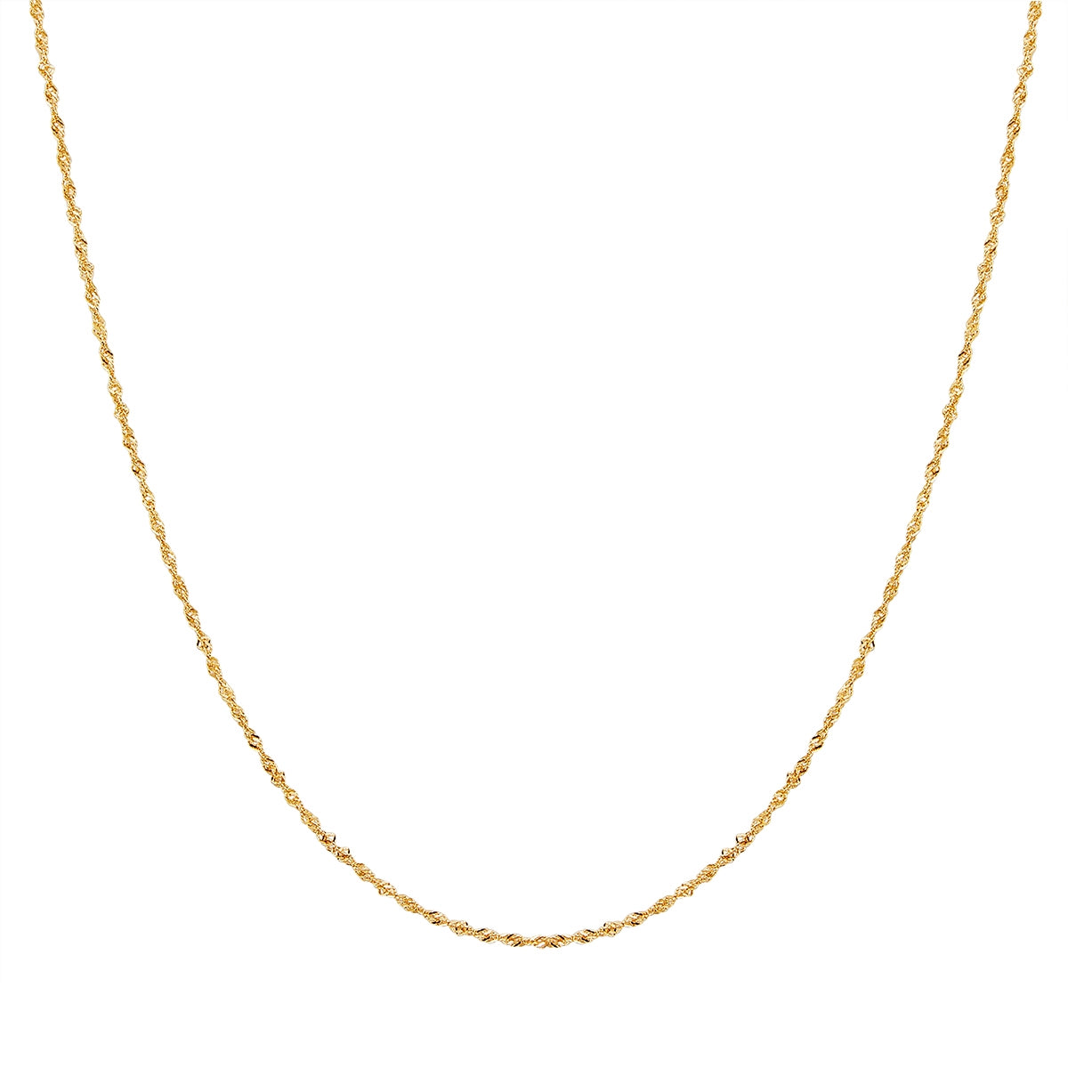 Kette Sterling Silber gelbgold