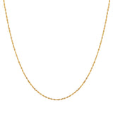 Kette Sterling Silber gelbgold