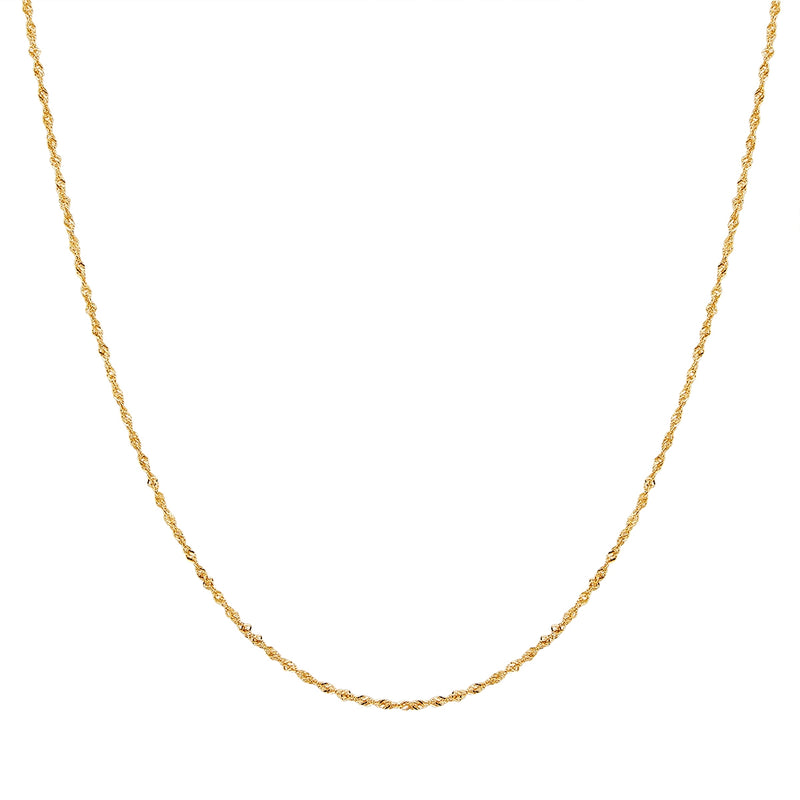 Kette Sterling Silber gelbgold