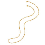 Kette Sterling Silber gelbgold