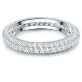 Ring Sterling Silber Zirkonia weiß