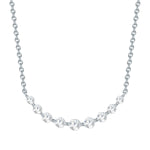 Kette Sterling Silber Zirkonia weiß