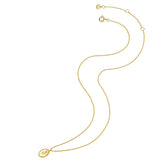 Kette mit Anhänger Sterling Silber gelbgold