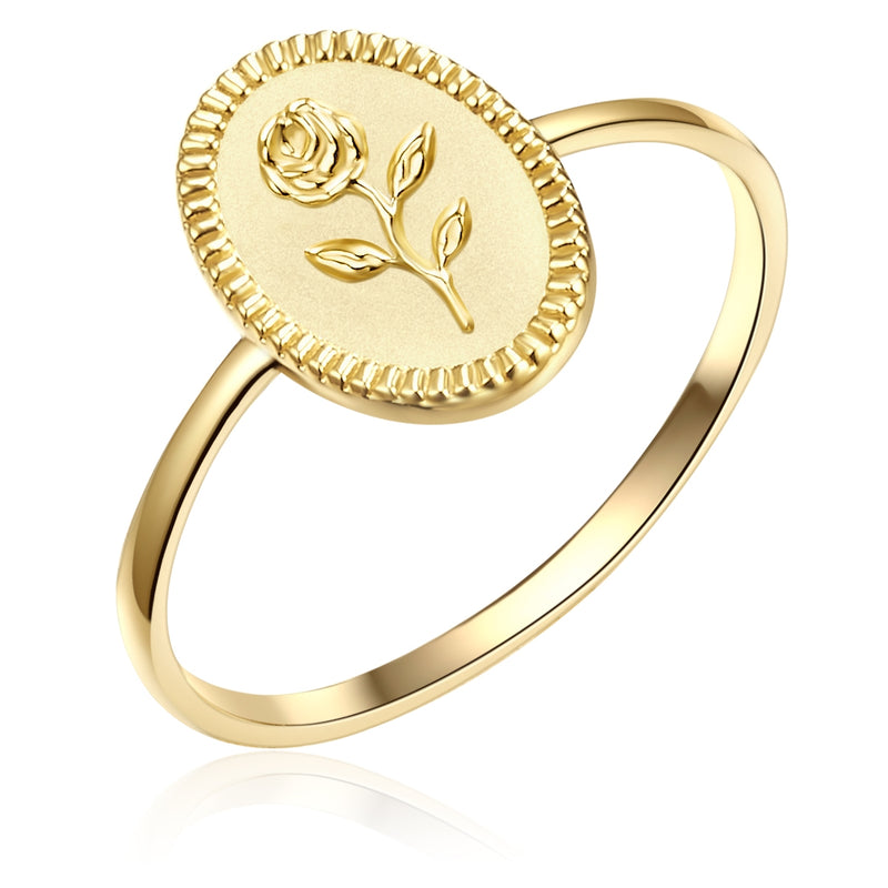 Ring Sterling Silber gelbgold