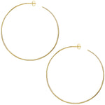 Creolen Sterling Silber gelbgold