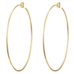 Creolen Sterling Silber gelbgold