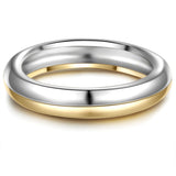 Ring Sterling Silber bicolor