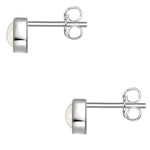 Ohrstecker Sterling Silber Perlmutt