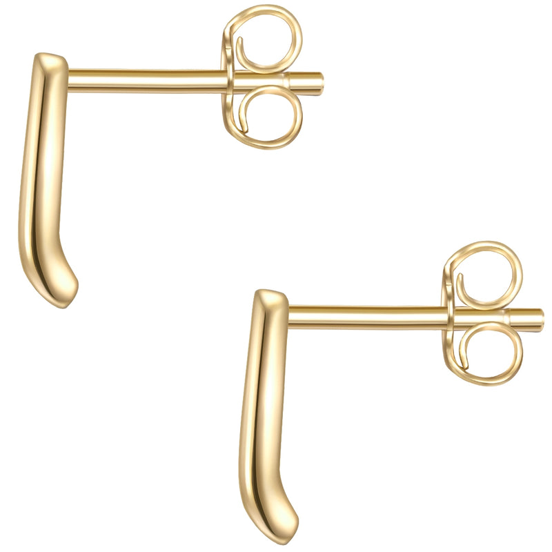 Ohrstecker Sterling Silber gelbgold
