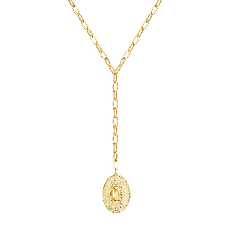 Kette mit Anhänger Sterling Silber gelbgold Zirkonia weiß