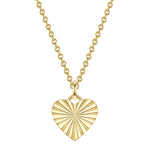 Kette mit Anhänger Sterling Silber gelbgold