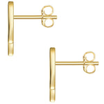 Ohrstecker Sterling Silber gelbgold