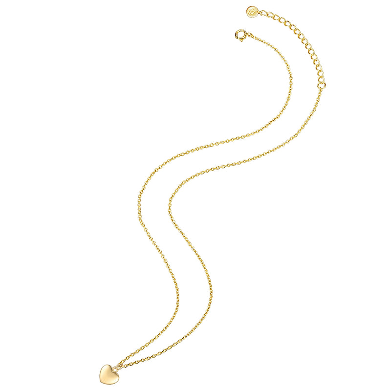 Kette mit Anhänger Sterling Silber gelbgold