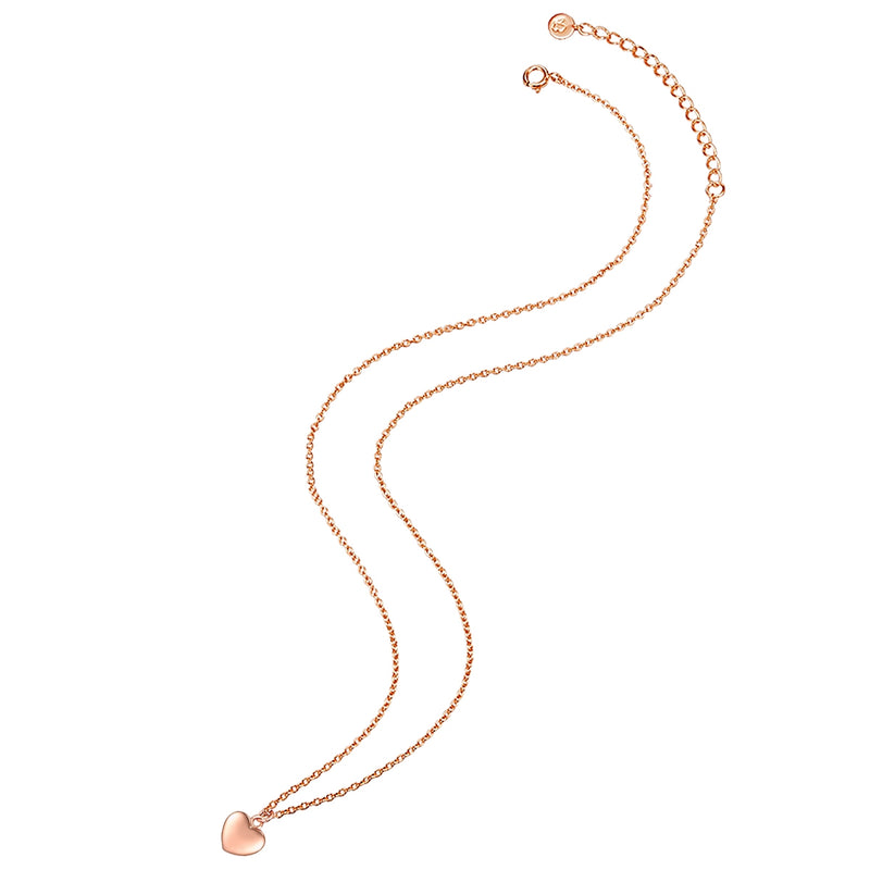 Kette mit Anhänger Sterling Silber roségold