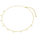 Kette Sterling Silber gelbgold Mondstein