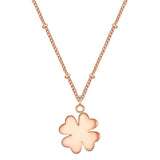 Kette mit Anhänger Edelstahl roségold