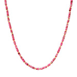 Kette gelbgold rosa