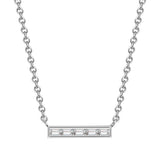 Kette mit Anhänger Sterling Silber Zirkonia weiß
