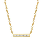 Kette mit Anhänger Sterling Silber gelbgold Zirkonia weiß