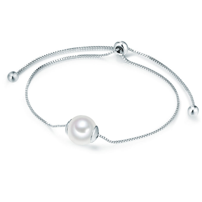 Armband Muschelkernperle weiß