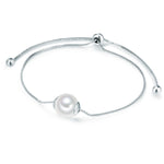 Armband Muschelkernperle weiß
