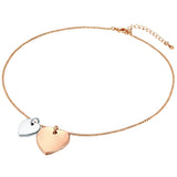 Kette mit Anhänger bicolor