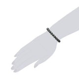 Armband Muschelkernperle anthrazit