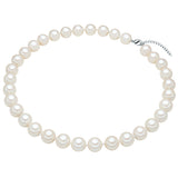 Kette Muschelkernperle weiß