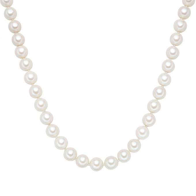 Kette Muschelkernperle weiß