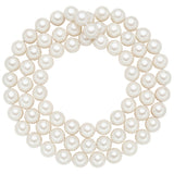 Kette Muschelkernperle weiß