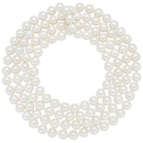 Kette Muschelkernperle weiß