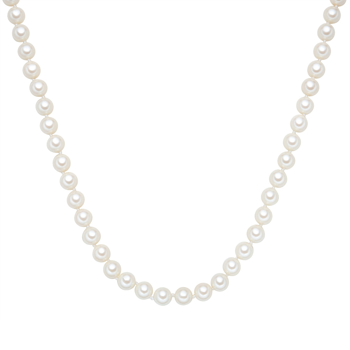 Kette Muschelkernperle weiß