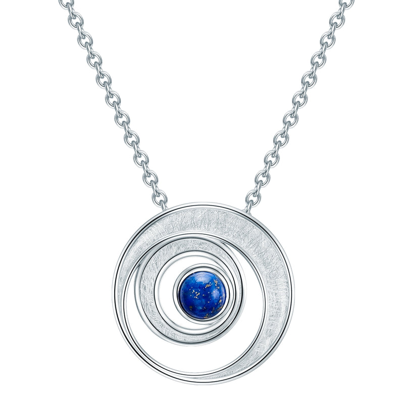 Kette mit Anhänger Sterling Silber Lapis Lazuli