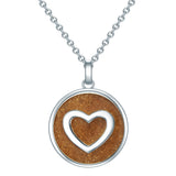 Kette mit Anhänger Sterling Silber Sand