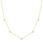 Kette mit Anhänger Sterling Silber gelbgold