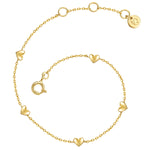 Armband Sterling Silber gelbgold