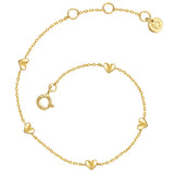Armband Sterling Silber gelbgold