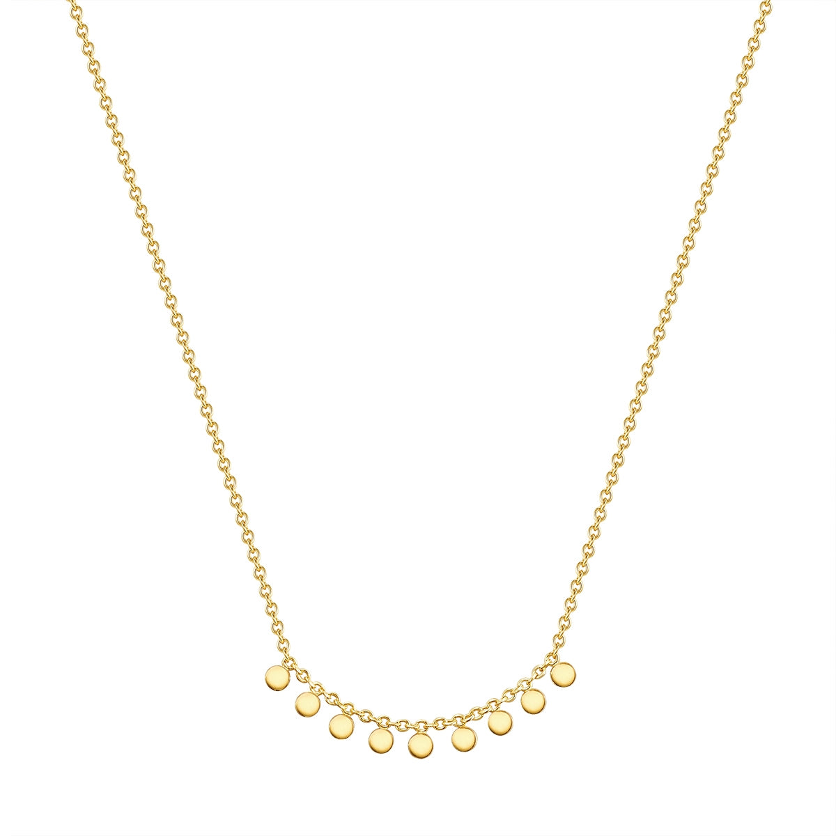 Kette mit Anhänger Sterling Silber gelbgold
