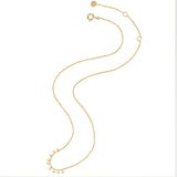 Kette mit Anhänger Sterling Silber gelbgold