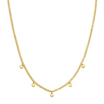 Kette mit Anhänger Sterling Silber gelbgold