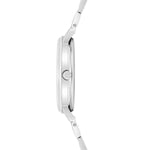 Damen Quarzuhr silber Edelstahl silber