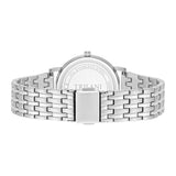 Damen Quarzuhr silber Edelstahl silber