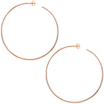 Creolen Sterling Silber roségold