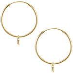 Creolen Sterling Silber gelbgold