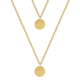 Kette mit Anhänger Sterling Silber gelbgold