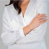 Armband Edelstahl gelbgold