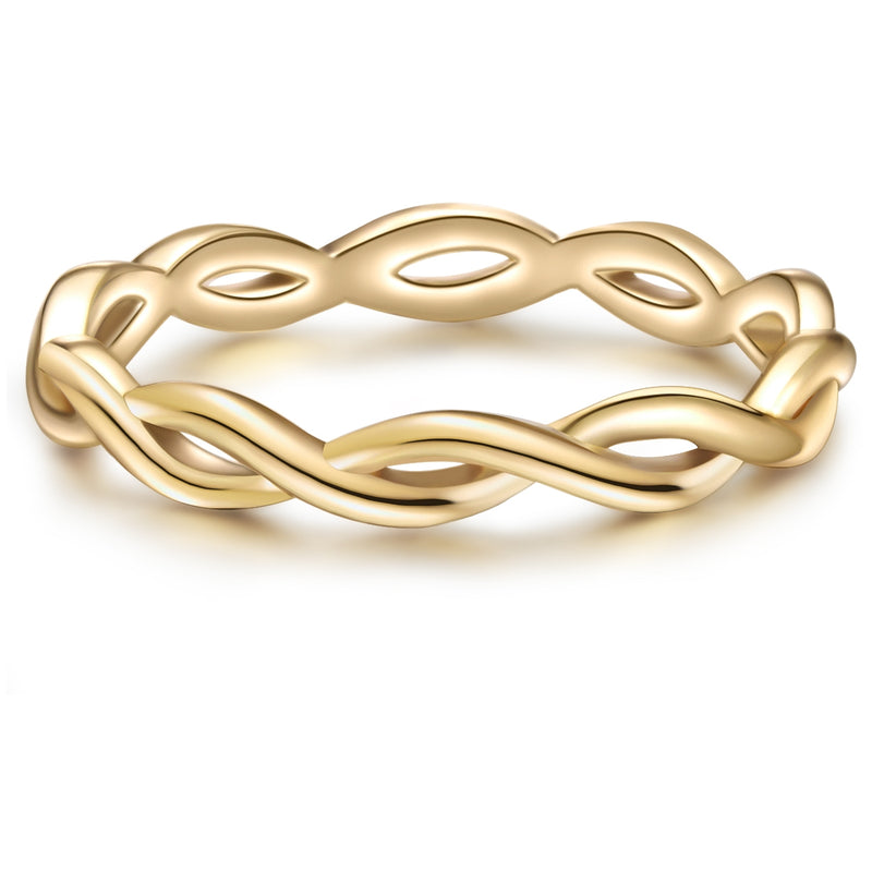 Ring Sterling Silber gelbgold