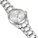 Damen Quarzuhr silber Edelstahl silber