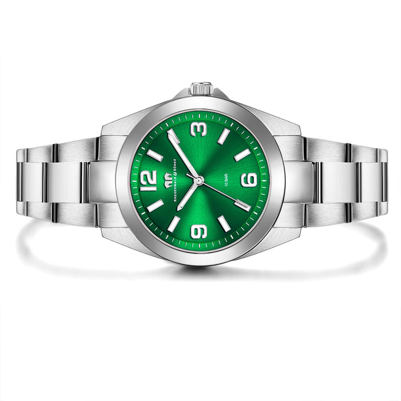 Damen Quarzuhr silber Edelstahl silber